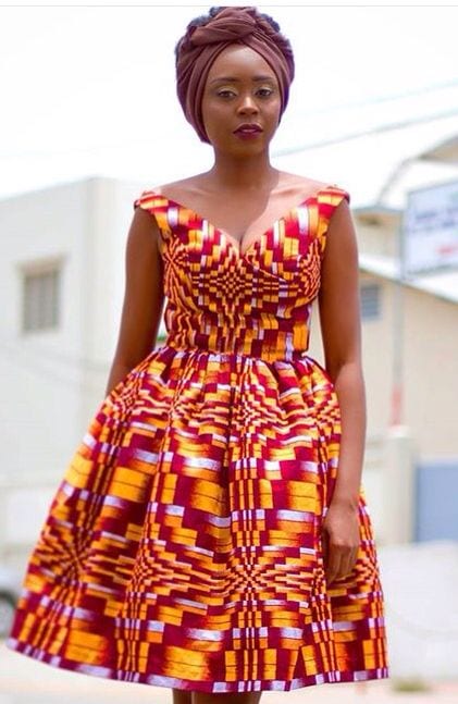 kitenge short dresses