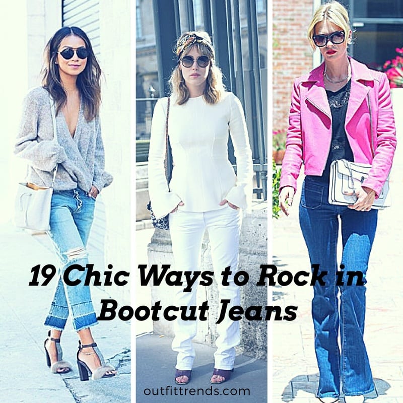 Outfits with Boot Cut Jeans 19 Ways to Wear Bootcut Jeans