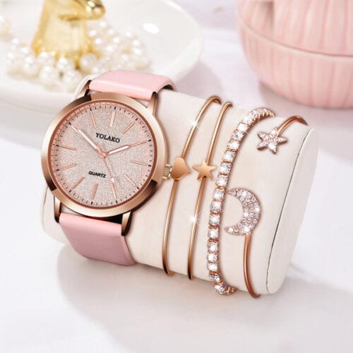 Set of Wrist Watch & Bracelet