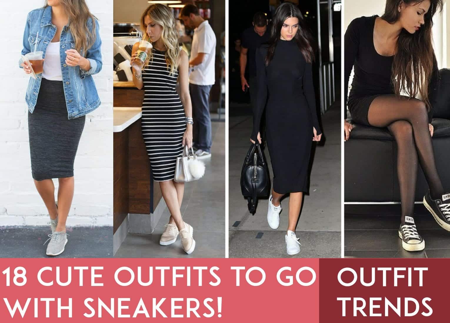 70+ Dress With Sneakers Outfits Ideas [2023]: How To Wear Sneakers With  Dresses - Girl Shares Tips