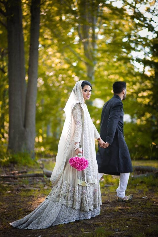 muslim couple wedding pictures