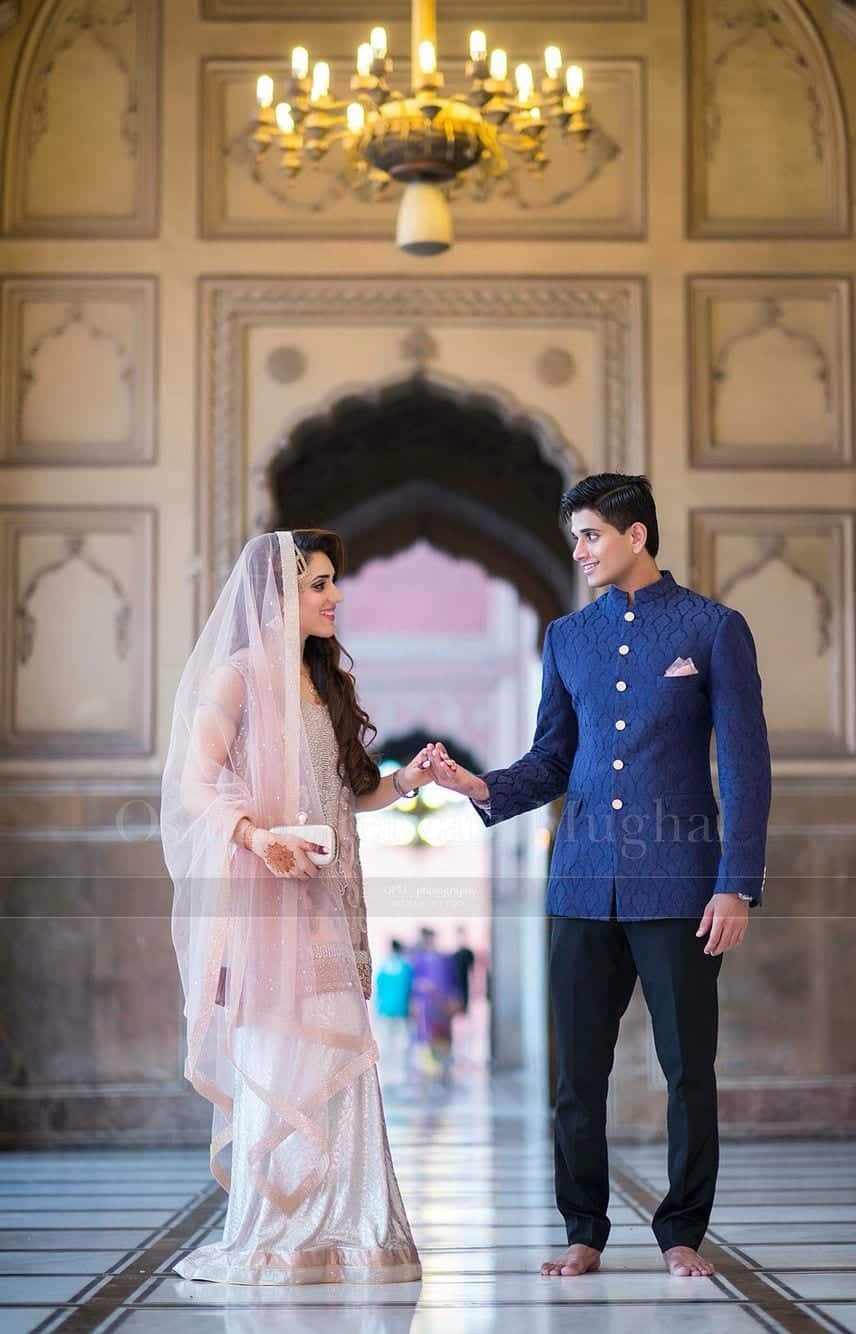 muslim couple wedding pictures