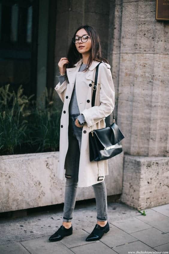 Trench Coat Outfits Women-19 Ways to Wear Trench Coats 