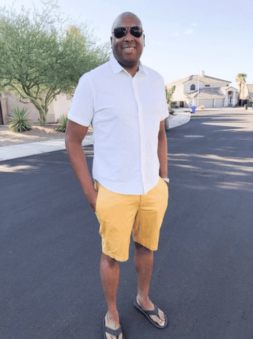 mens outfits with shorts