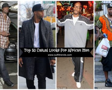 top casual outfits for black african men