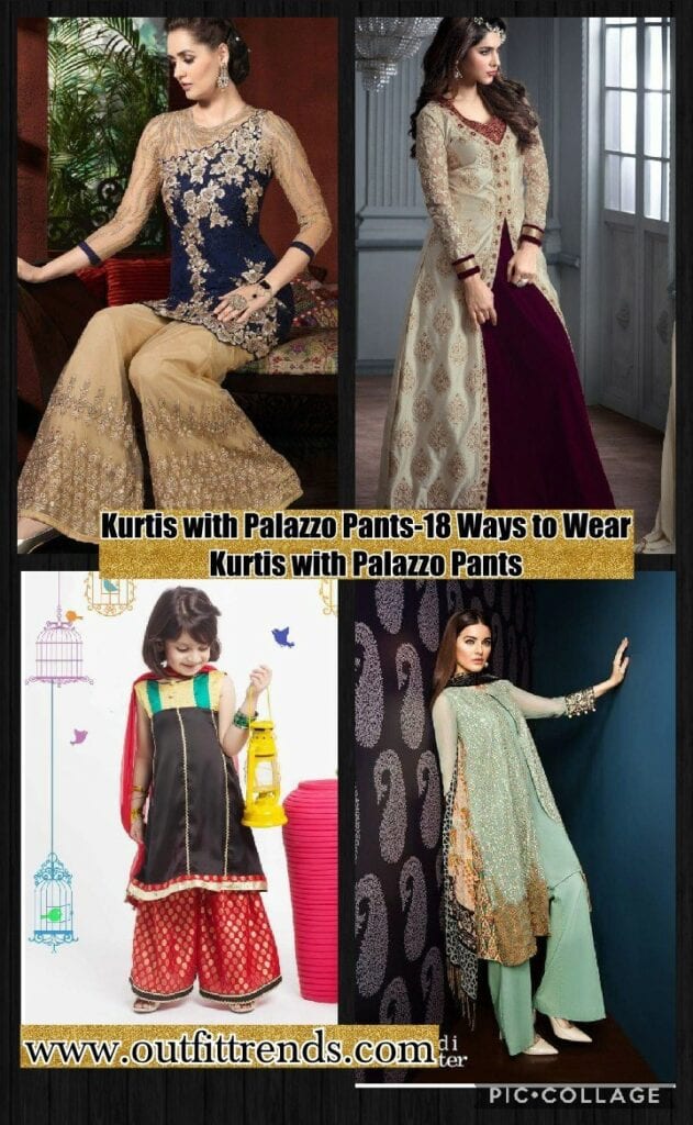 Kurtis With Palazzo Pants 27 Ways To Wear Palazzo Kurtis