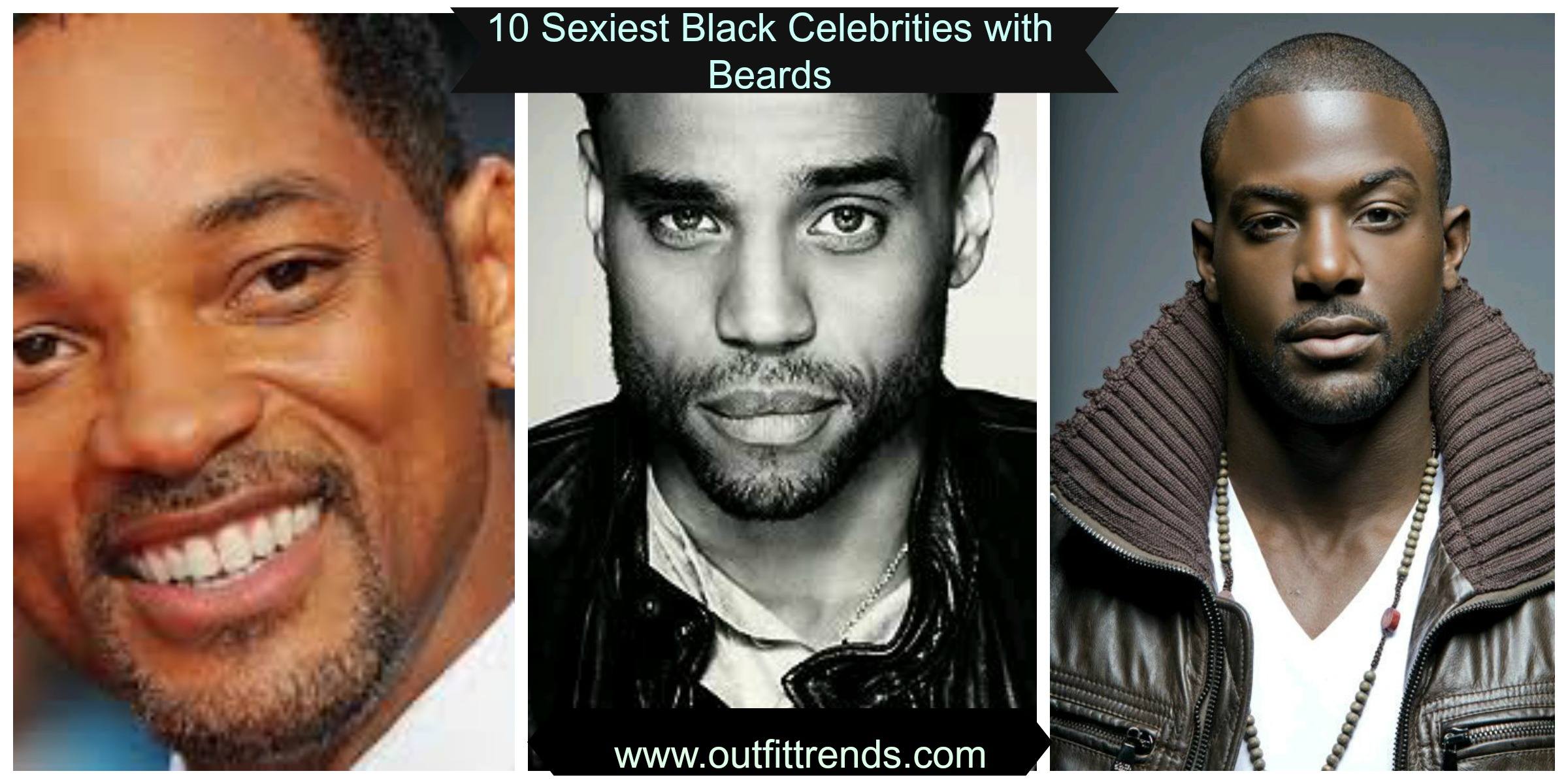 Black Celebrities with Beards-10 Handsome Black Actors 