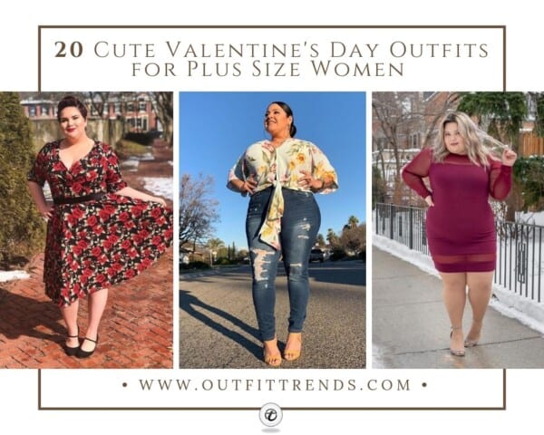 20 Cute Valentine S Day Outfits For Plus Size Women 2019