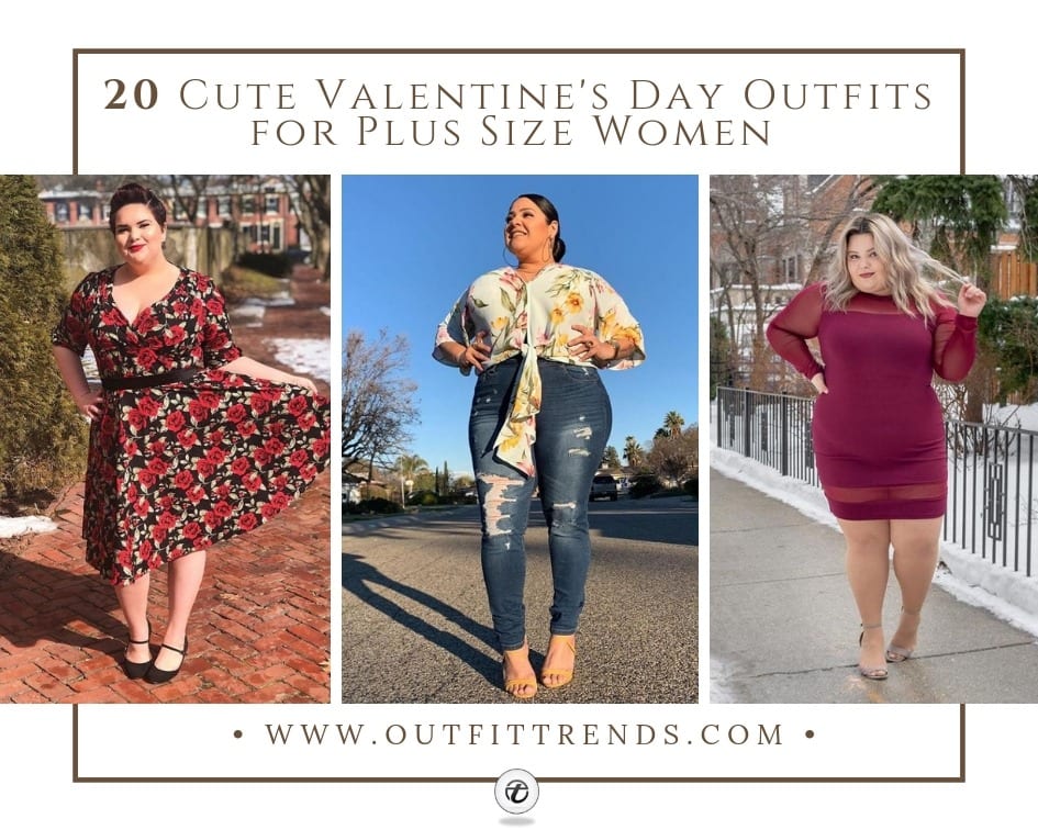 20 Cute Valentine’s Day Outfits for Plus Size Women