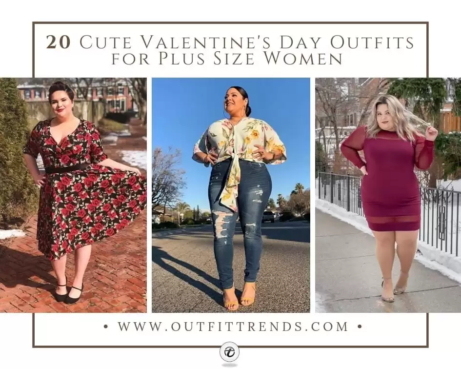 20 Cute Valentine’s Day Outfits for Plus Size Women 20 Cute Valentine’s Day Outfits for Plus Size Women