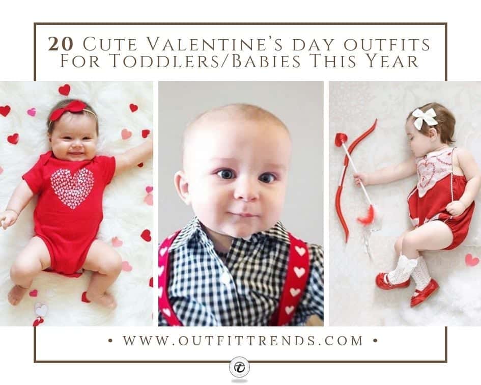 20 Cute Valentines Day Outfits For Toddlers & Babies In 2023