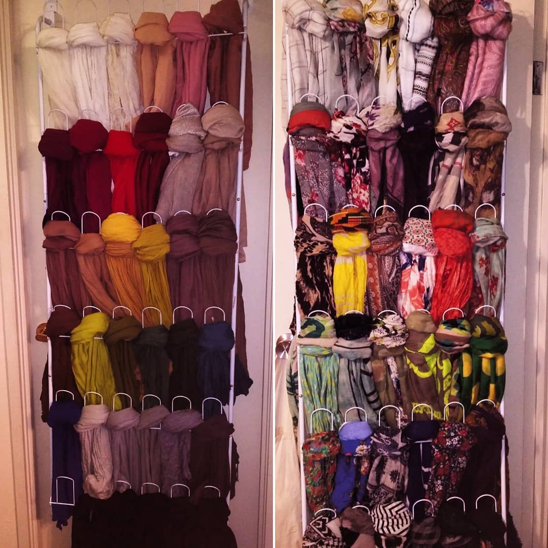 How I Organize My Hijabs - A Day In The Lalz