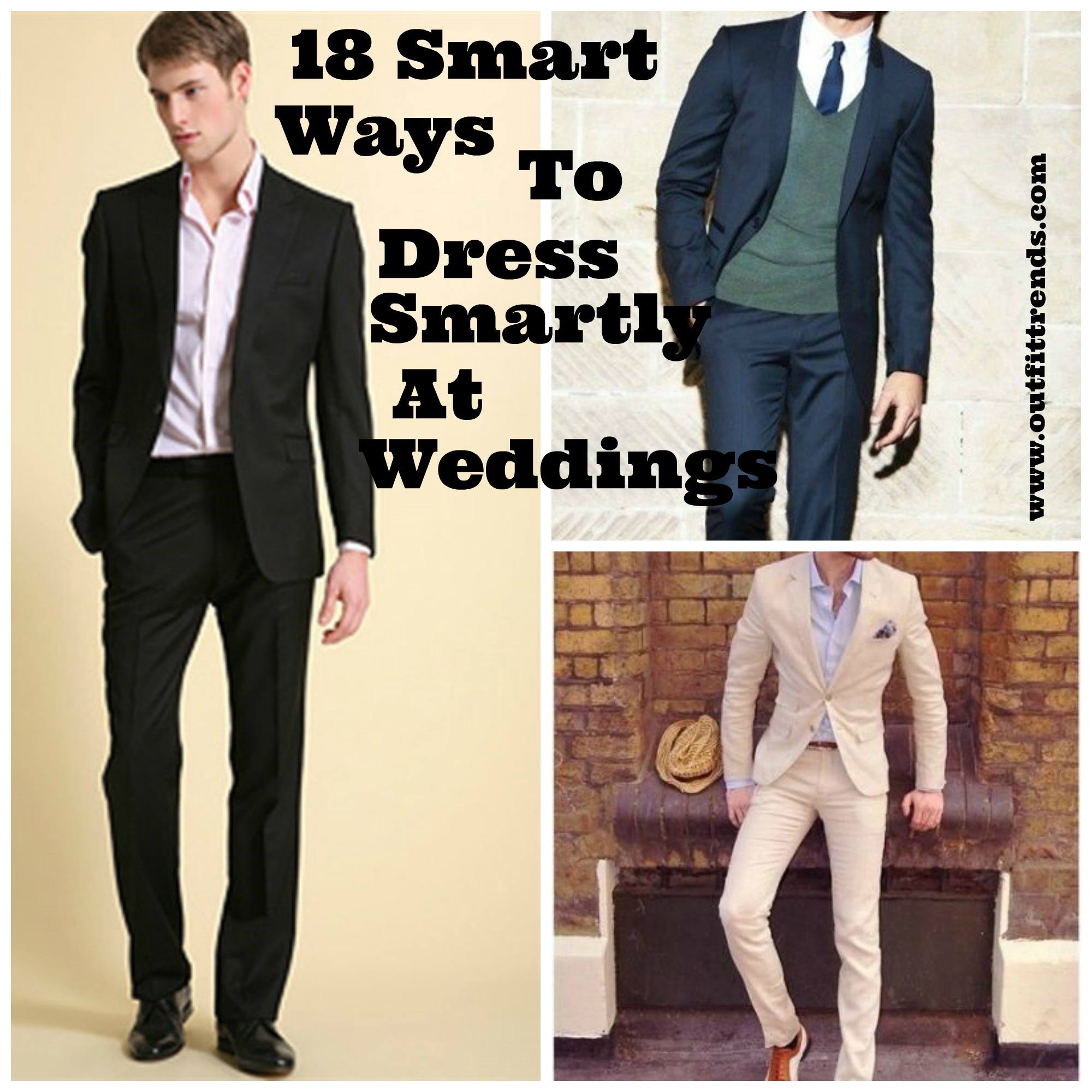 Casual Wedding Outfits for Men-18 Ideas What to Wear as 