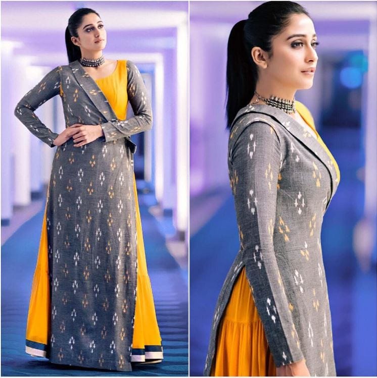anarkali with palazzo pants