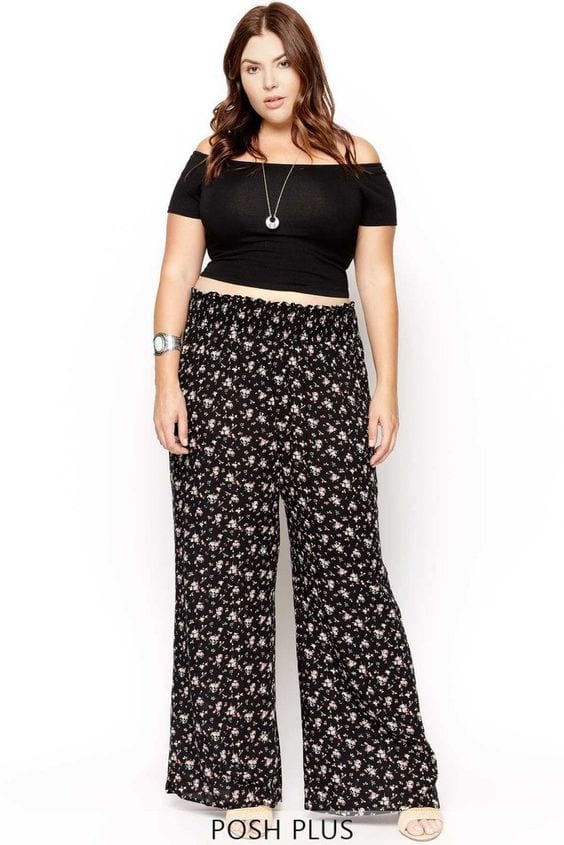 Palazzo Pants For Plus Size 24 Palazzo Outfit Ideas For Curvy Girls