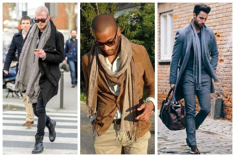 Men Scarves Fashion 18 Tips How to Wear Scarves for Guys