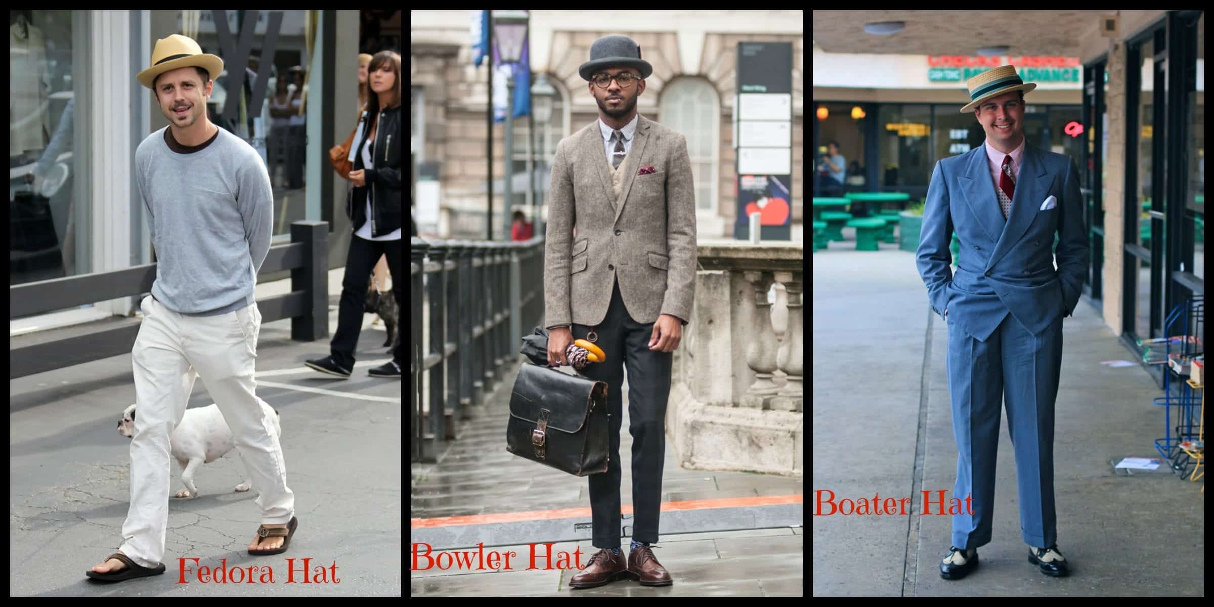 Men Outfits with Hats15 Ways to Wear Different Hats Fashionably