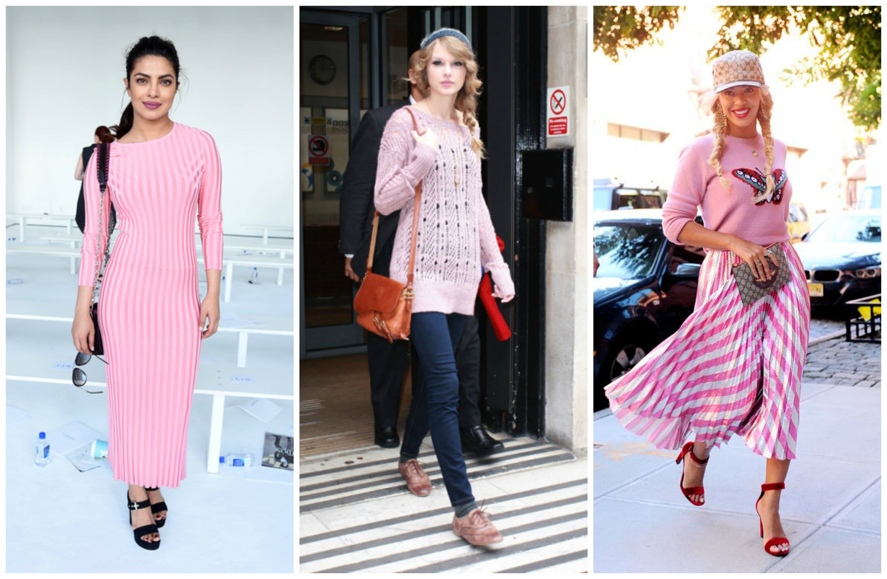 Outfit with Pink Sweater | 20 Ways to Style Pink Sweaters