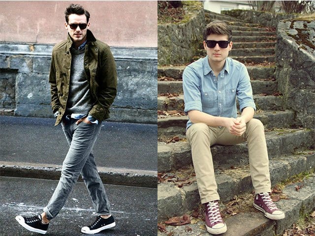 mens outfits with vans