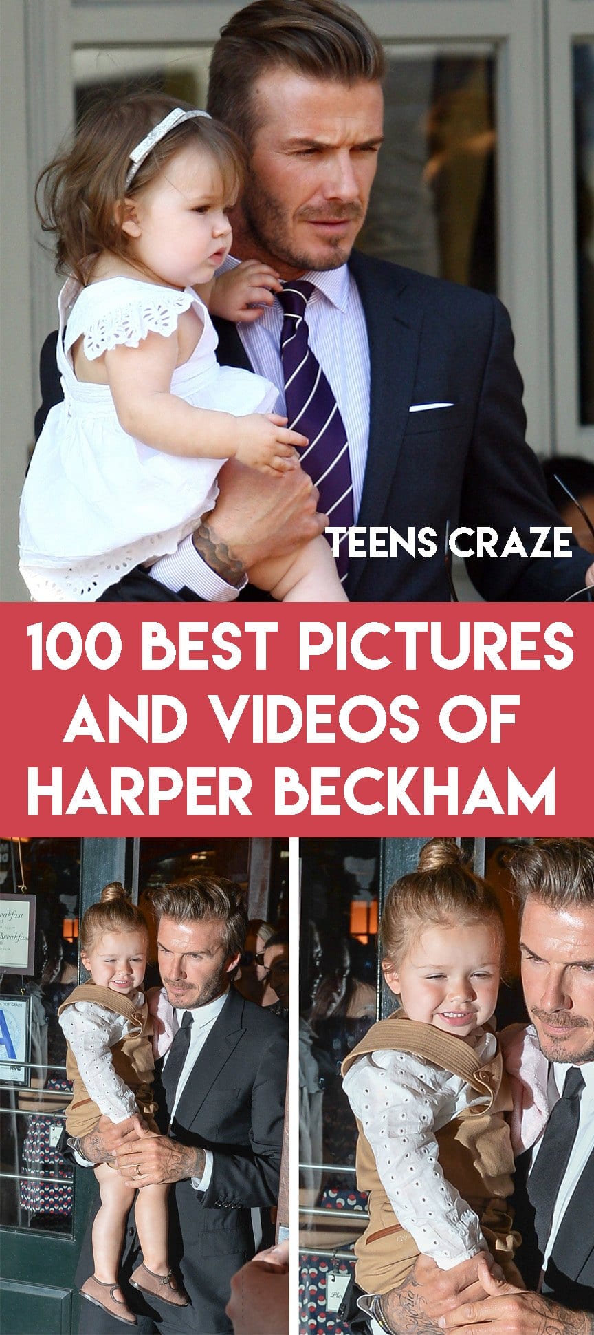 Harper Beckham Pics-100 Best Pictures and Videos of Harper Beckham