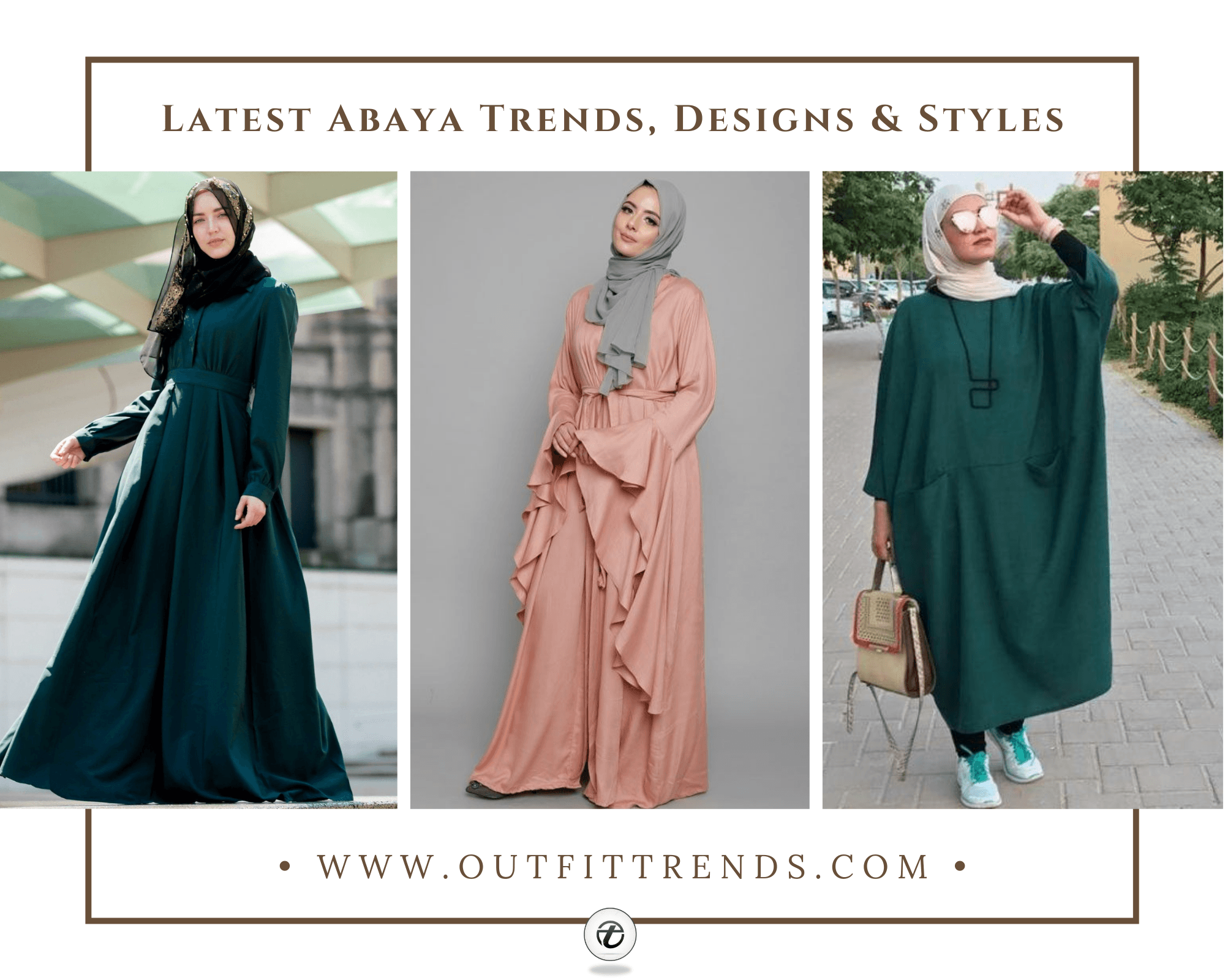 27 Fancy Abaya Designs & Ideas to Wear Them