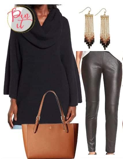 legging outfit for women over 40
