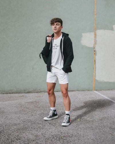 mens outfits with vans