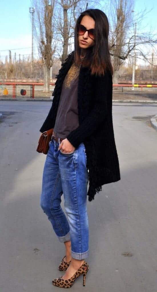 20 Ways To Wear Jeans With Heels