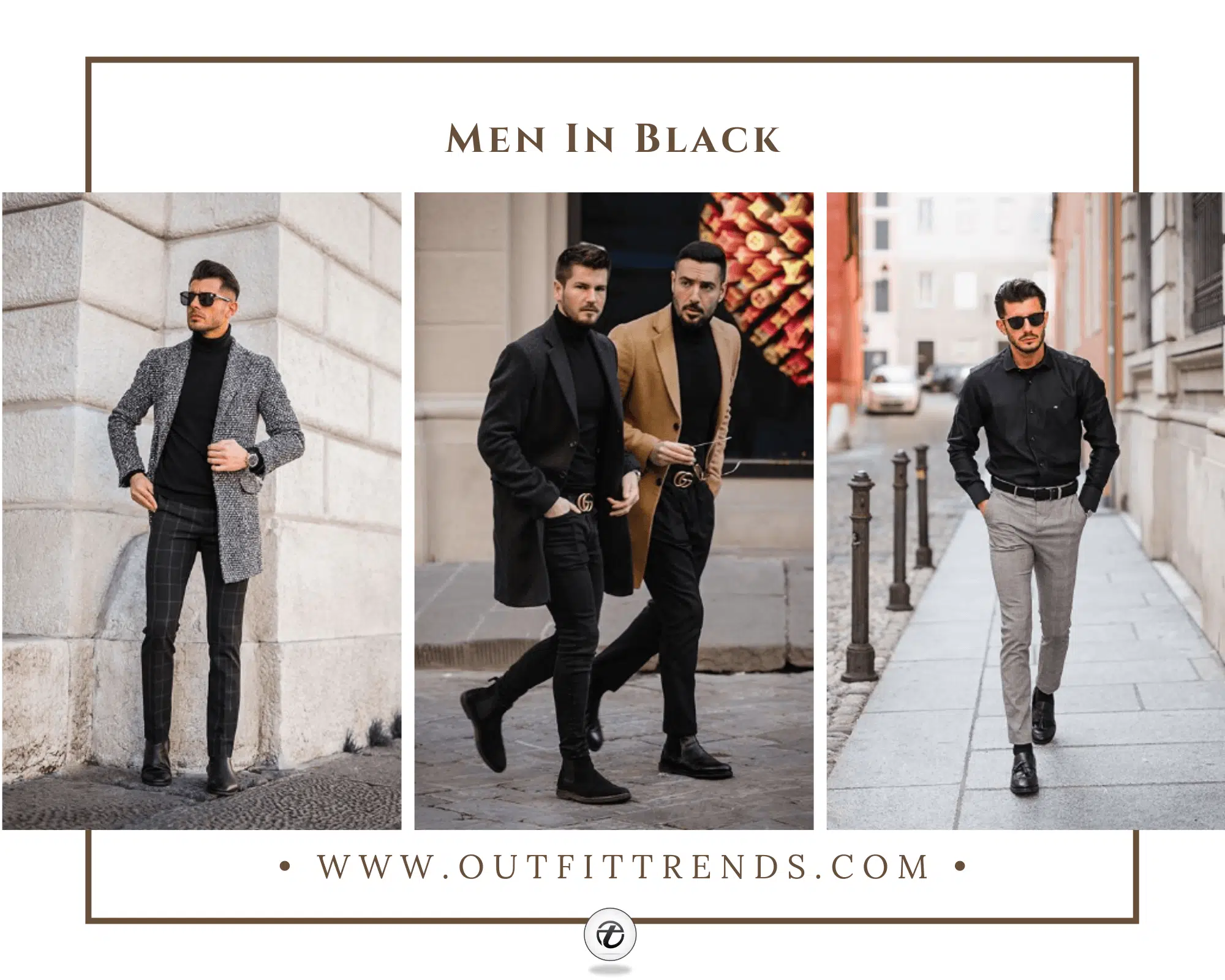 22 Best Black Shirt Outfit Ideas for Men with Styling Tips