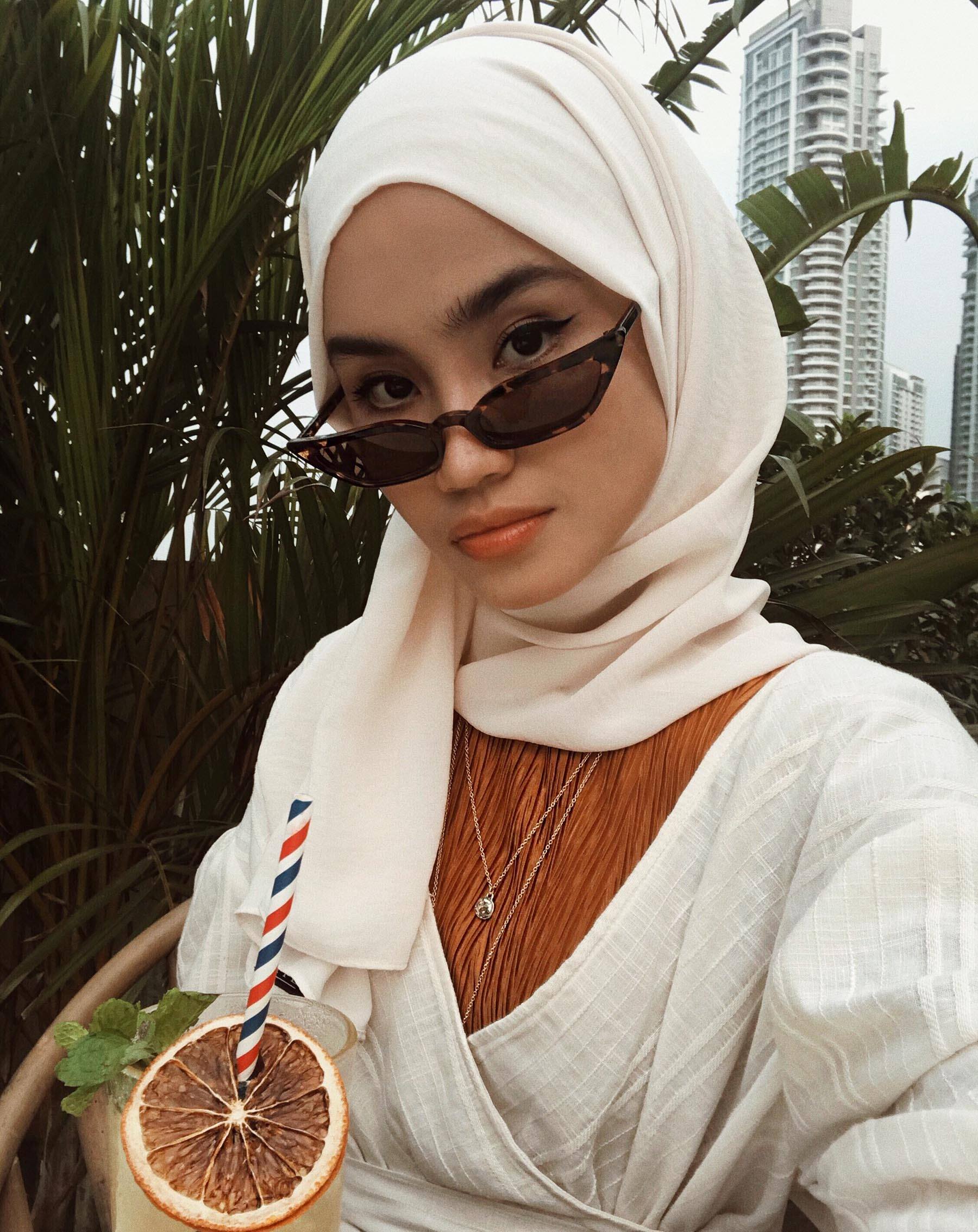 Hijab With Glasses-25 Ideas to Wear Sunglasses with Hijab