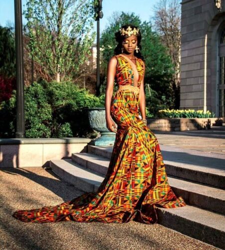 Kitenge Dresses for Wedding-30 Beautiful Kitenge Bridal Design