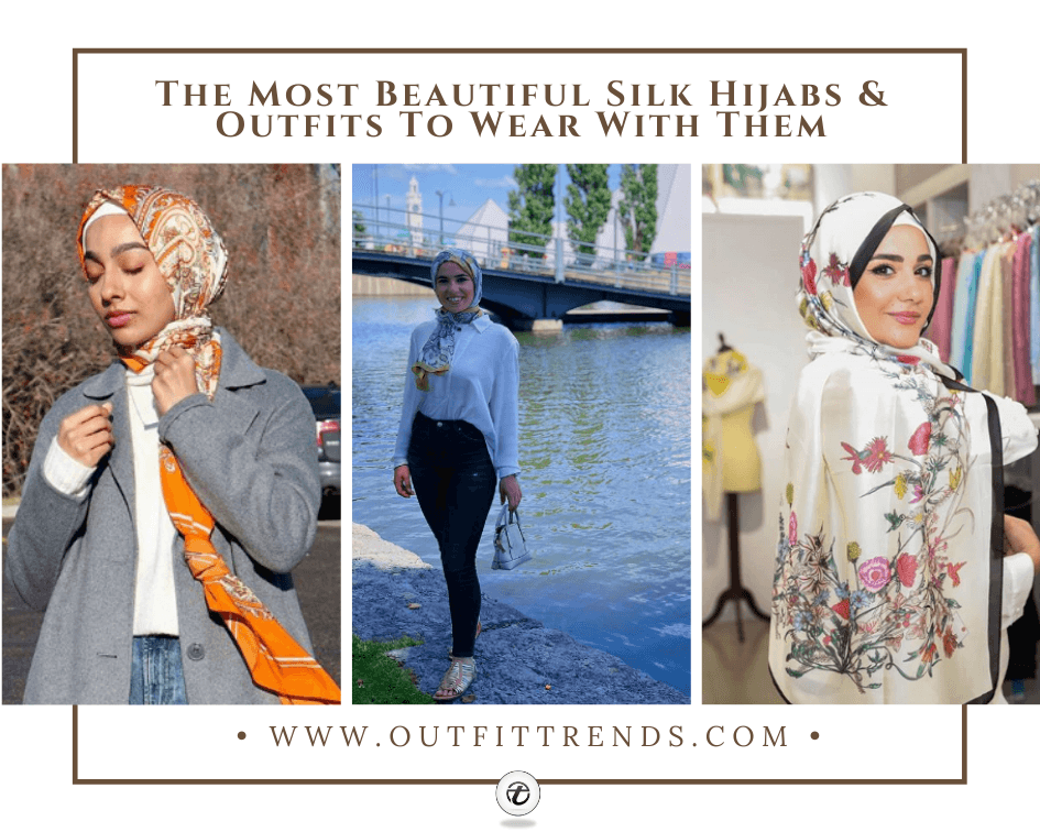 Silk Hijab Styles-25 Ideas How To Wear A Silk Hijab In Style