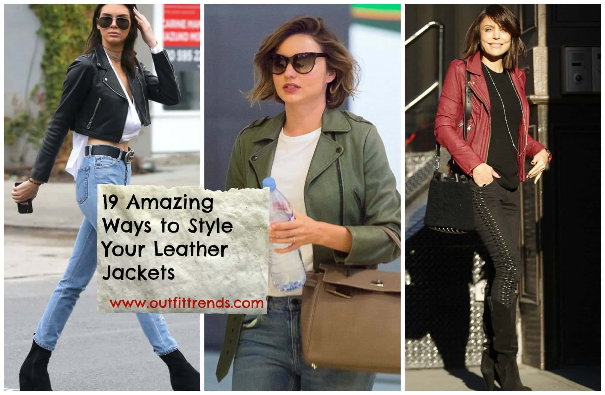 Outfits With Leather Jacket 19 Ways To Style Leather Jacket