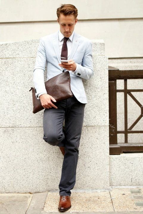 20 Outfit Ideas to Wear Black Pants with Brown Shoes for Men