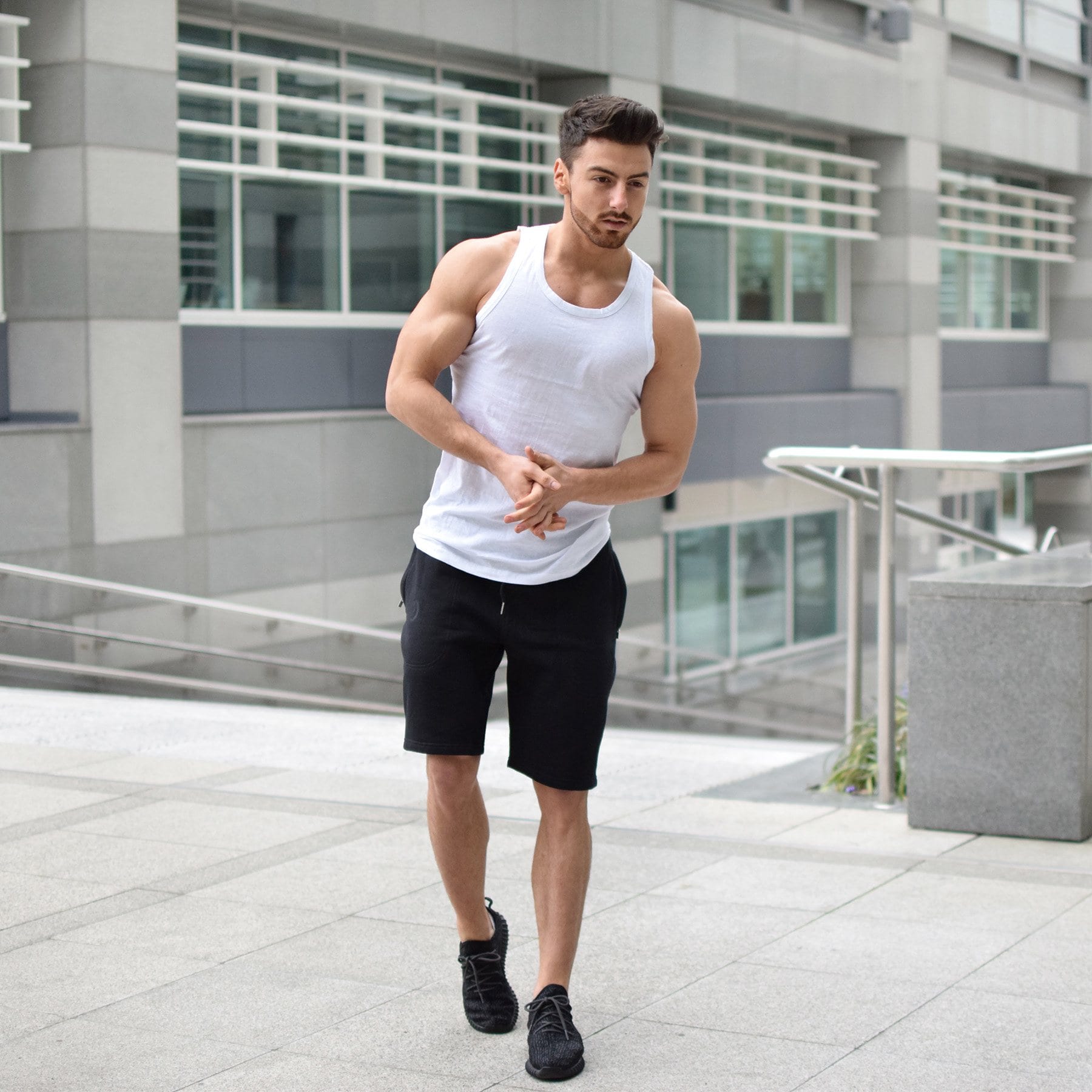 5 Day Mens vegan workout clothes for push your ABS