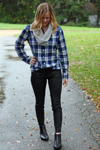 Flannel Outfit Ideas for Women (19)
