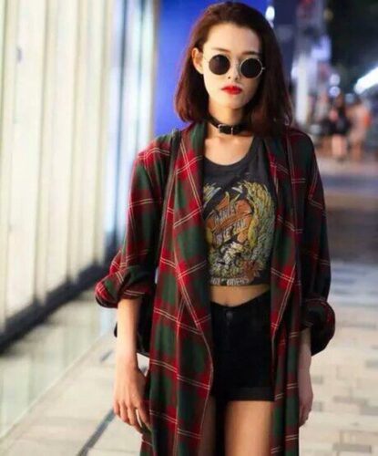 Flannel Outfit Ideas for Women (5)