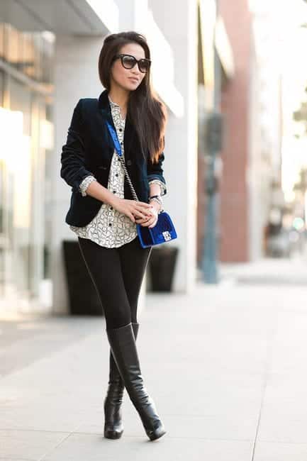 Outfits with Velvet Handbags (2)