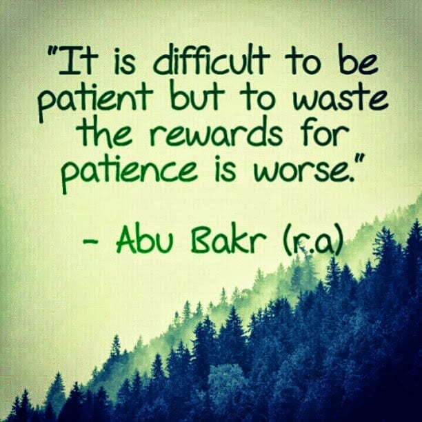 Islamic Quotes About Patience-20 Quotes Described With Essence