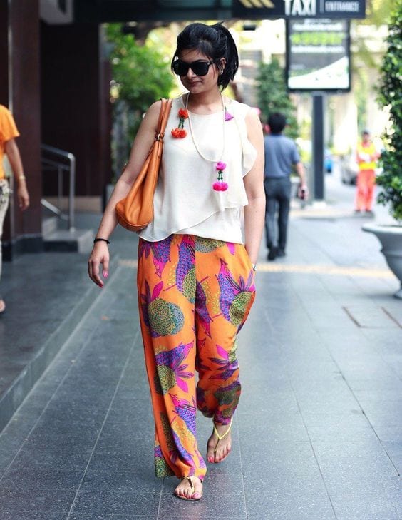 25 Different Ways To Wear Short Shirts With Palazzo Pants