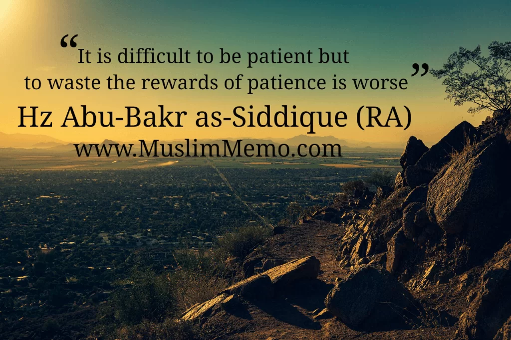 Islamic Quotes About Patience , 20 Quotes Described With Essence