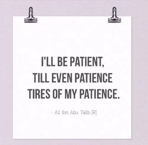 Islamic Quotes About Patience , 20 Quotes Described With Essence