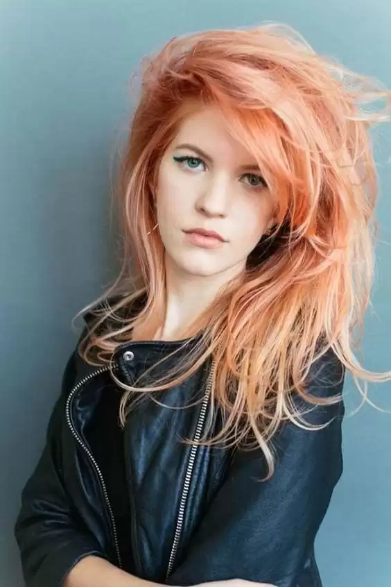 Blorange Hair Color, Cut and Styling Ideas