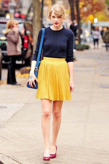 Yellow Skirt Outfits- 27 Ideas on How to Wear a Yellow Skirt