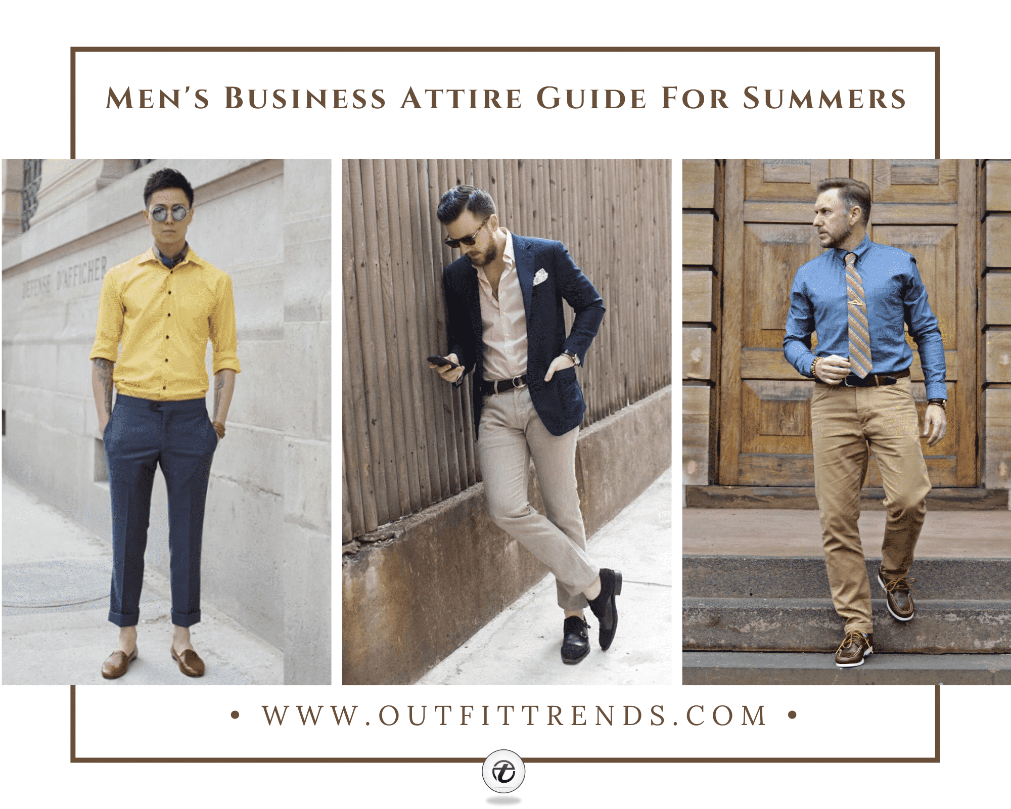 men's summer business outfits