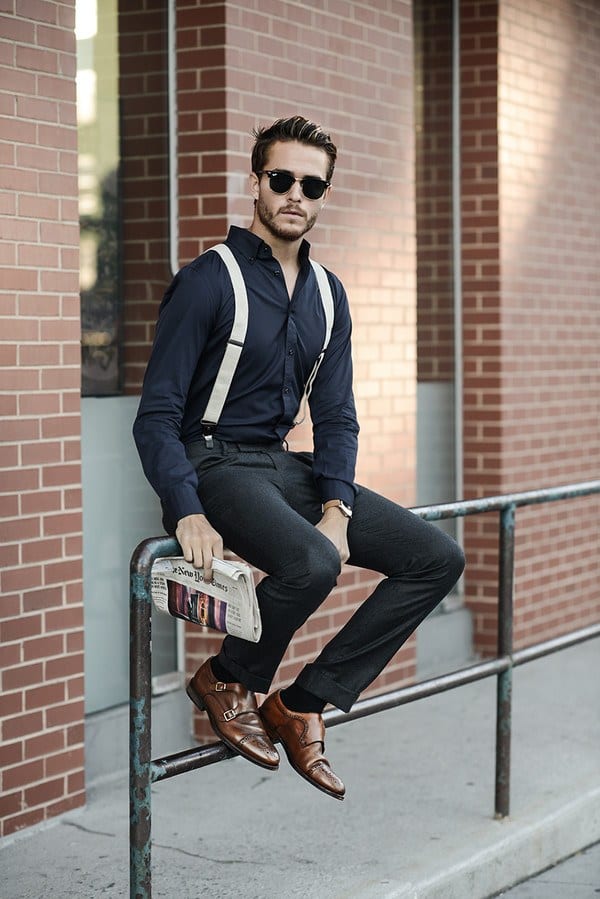 how to wear monk strap shoes for men (18)