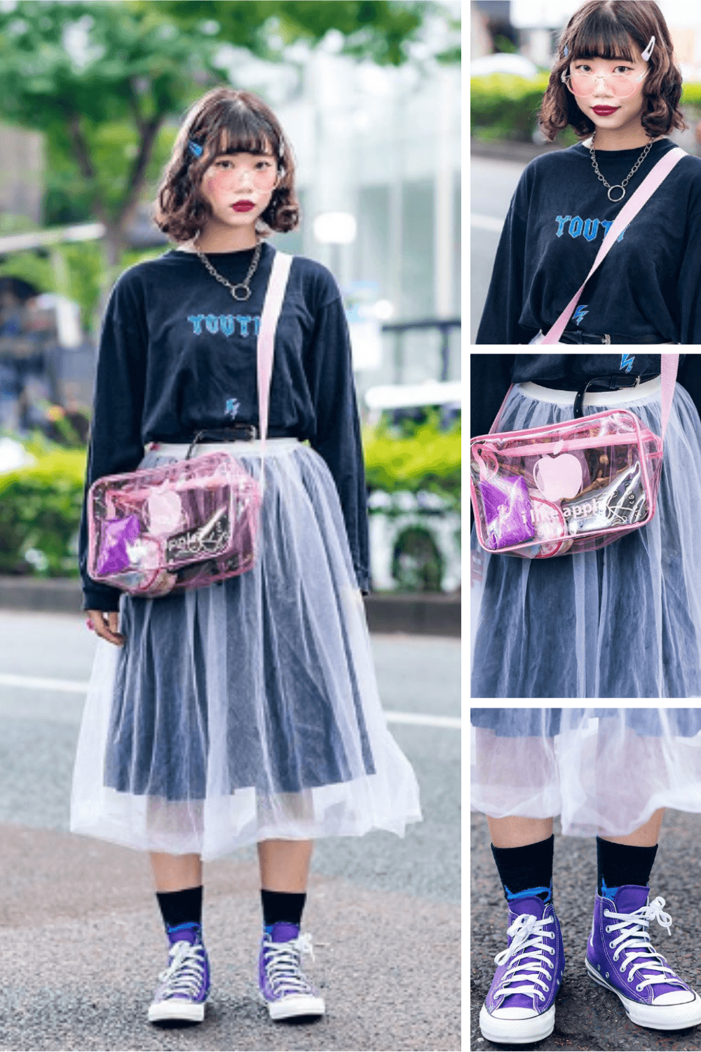 how to wear sheer skirts