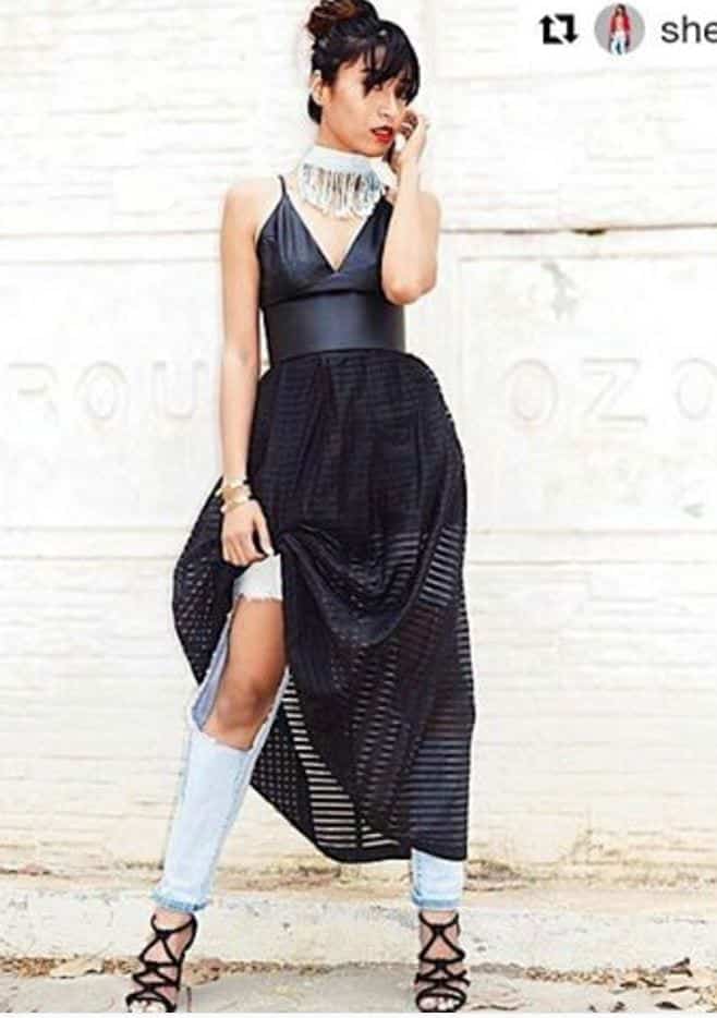 Outfits with Sheer Skirts- 29 Ideas How to Wear Sheer Skirts