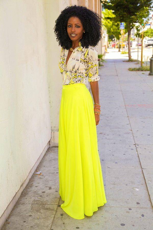 Yellow Skirt Outfits- 27 Ideas on How to Wear a Yellow Skirt