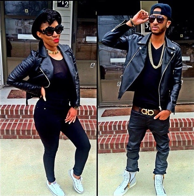 cute matching outfits for black couples